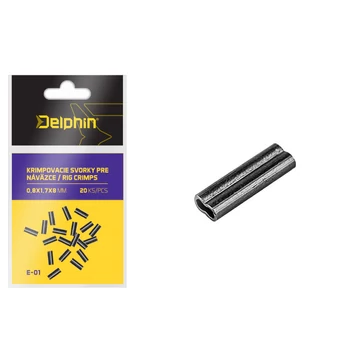Delphin Krimpelő Cső (20db) - 0,7x1,5x6mm