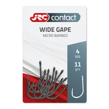 JRC Horog Wide Gape Carp Hooks (11db, Micro Barbed)