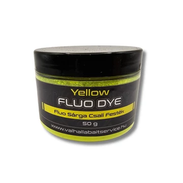 Valhalla Bait Service Fluoro Bait Yellow Dye Fluo Sárga Csali Festék - 50g