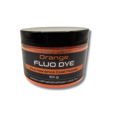 Valhalla Bait Service Fluoro Bait Orange Dye Fluo Narancs Csali Festék - 50g