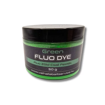 Valhalla Bait Service Fluoro Bait Green Dye Fluo Zöld Csali Festék - 50g