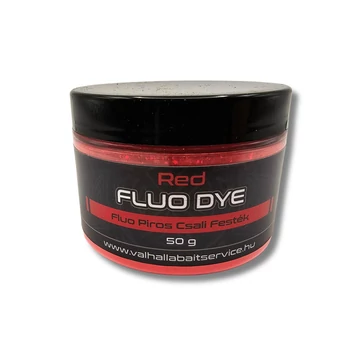 Valhalla Bait Service Fluoro Bait Red Dye Fluo Piros Csali Festék - 50g