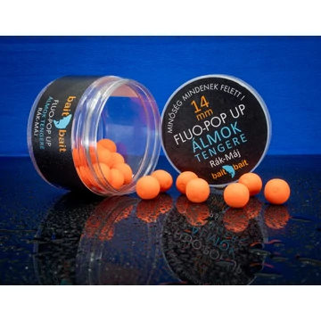 Bait Bait Álmok Tengere 6, 8, 10, 12, 14, 16, 20mm Fluo Pop Up - Álmok Tengere Fluo Pop Up 7 féle méretben