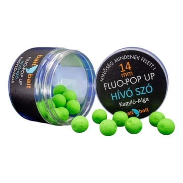BaitBait Hívó Szó Fluoro 6, 8, 10, 12, 14, 16, 20mm Pop Up - Hívó Szó Fluoro pop up 7 méretben