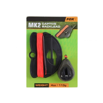 FOX MK2 Captive Back Lead 2oz/3oz/4oz/5oz - zsinórsüllyesztő szett ólommal 56gr/85g/113gr/142gr