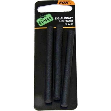Fox Aligna Foam x 3 Black - fekete szivacsrúd 3 db zig horgászathoz