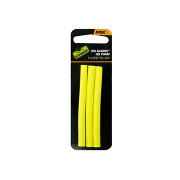 Fox Aligna Foam x 3 Yellow - sárga szivacsrúd 3 db zig horgászathoz