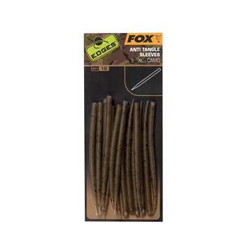 Fox Edges Anti Tangle Sleeve XL Camo - gubancgátló előkéhez kamo színben