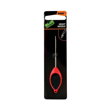 Fox Edges Micro Heavy Needle Red - piros vastag hegyes fűzőtű