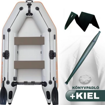 Kolibri KM-280D - fartükrös gumicsónak teljes merev könyvpadlóval