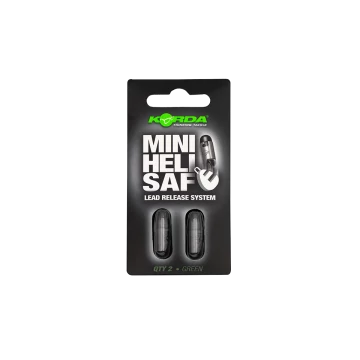 Mini Heli-Safe Green - önkioldó ólomkapocs helikopter szerelékhez Zöld színben