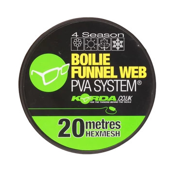 Korda Boilie Funnel Web 22mm Refill PVA System 20m - PVA háló utántöltő 20 méter