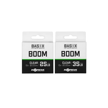Korda Basix Boom 25lb / 35lb - előkezsinór 0,55mm vagy 0,65mm-es "Basix" sorozat