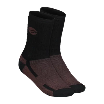 Korda Kore Merino Wool Sock Black (UK 7-9/ 10-12) - Merino Zoknik Fekete Színben (EU 40-43 /44-47)