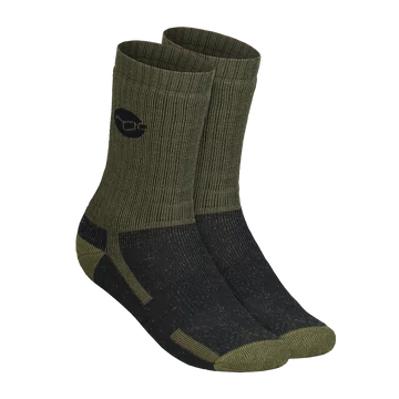 Korda Kore Merino Wool Sock Olive (UK 7-9/ 10-12) - Merino Zoknik Oliva Zöld Színben (EU 40-43 /44-47)