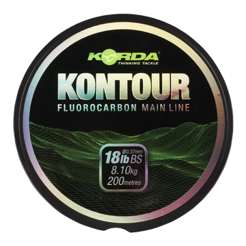 Korda Kamo Kontour  0.60mm/50m - ultimatív kopásálló fluorocarbon előtétzsinór