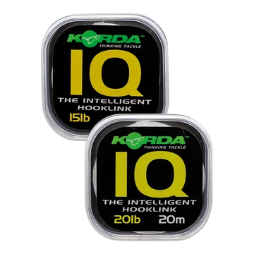 Korda IQ Fluorocarbon Hooklink - előkezsinór 15-20-25 lb 20m
