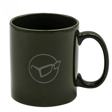 Korda Mug Glasses Logo Olive - olíva zöld bögre Korda logóval