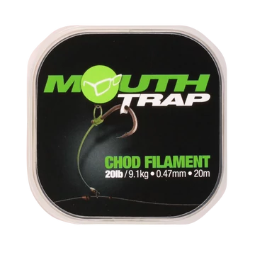 Korda Mouth Trap 15lb-0.43mm - előkezsinór 20 méter