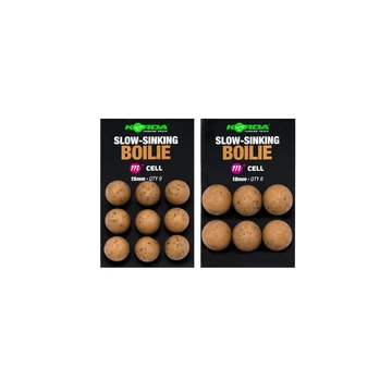Korda Slow-Sinking Boilie Plastic Wafter Cell 15mm/18mm - lassan süllyedő gumi bojli &quot;cell&quot; ízben két méretben