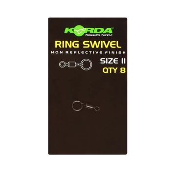 Korda Ring Swivels Size 8 - karikás forgó