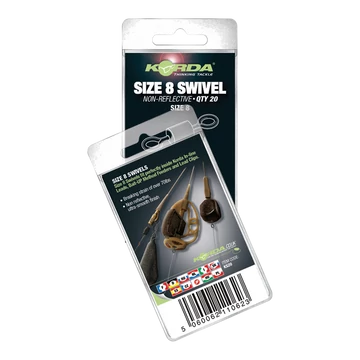 Korda Size 8 Swivel - forgó