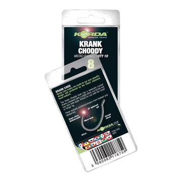 Korda Krank Choddy Micro Barbed 2-10 méretig -  mikro szakállas pontyozó horog