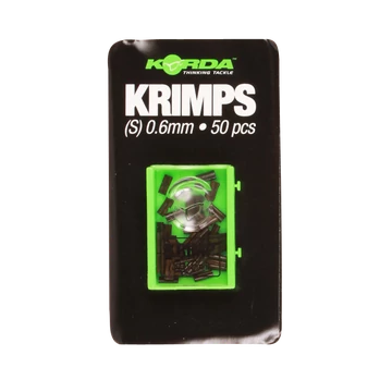 Korda Spare Krimps S (0,6mm) - tartalék krimpelő hüvelyek (Kis méret)