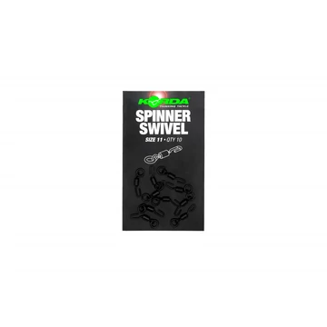 Korda Spinner Ring Swivel XX Size 11 - karikás spinner fogó nagyobb méretű horgokhoz