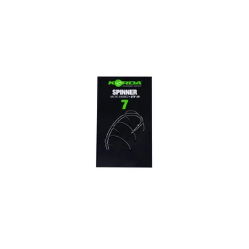 Korda Spinner Size 2/4/5/6/7 - horogok spinner szerelékhez 2-es, 4-es 5-ös, 6-os és 7-es méretekben