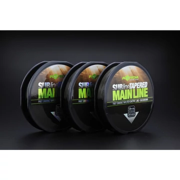 Korda SUBline Tapered Mainline 8lb,10lb,12lb-40lb - vastagodó monofil főzsinór 0,28 vagy 0,30 vagy 0,33-0,50mm-ig 300m
