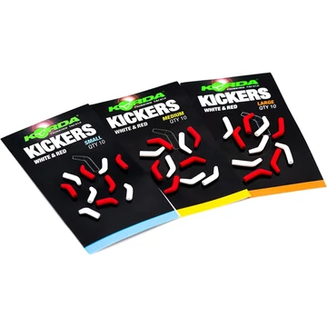 Korda Kickers Red/White - horogbefordító piros-fehér S-es, M-es, L-es és XL-es méretekben