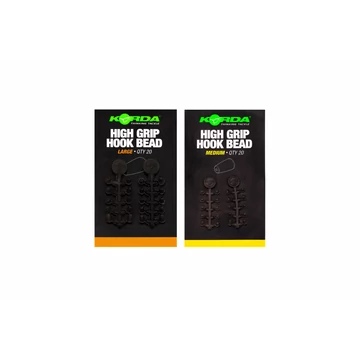 Korda High Grip Hook Bead Medium/Large - speciális csúszásmentes közepes vagy nagy méretű horoggyöngy