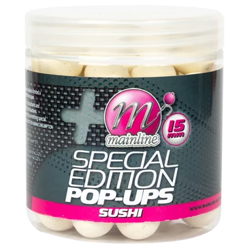Mainline Limited Edition PopUps Sushi 15mm (White) - fehér limitált kiadású &quot;Sushi&quot; ízesítésű 15mm-es pop-up-ok