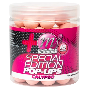 Mainline Limited Edition PopUps Calypso 15mm (Pink) - rózsaszín limitált kiadású &quot;Calypso&quot; ízesítésű 15mm-es pop-up-ok