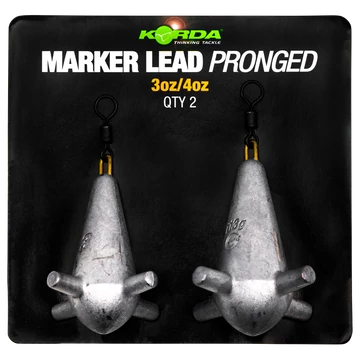 Korda Marker Lead Pronged 3 & 4 (blistered) - speciális marker ólom (85g/113g)