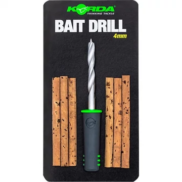 Korda Bait Drill 4mm/6mm/8mm - csalifúró parafa rudakkal 3 féle méretben