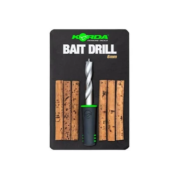 Korda Bait Drill 6mm- csalifúró parafa rudakkal 6mm