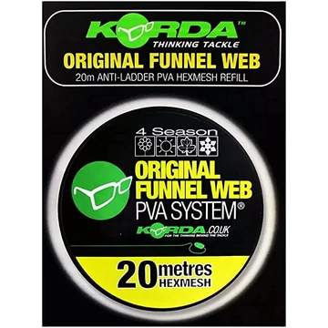 Korda Original Funnel Web Hexmesh 20 m Refill - PVA háló utántölthető 20 méter