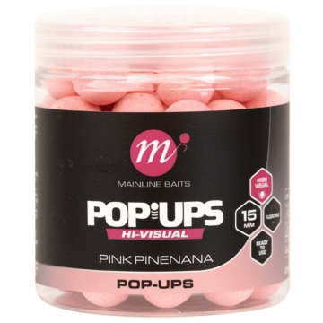 Mainline High Visual Pop-ups Pink - Pinenana 15 mm - lebegő pop-up 15mm "Pink - Pinenana" ízesítésben