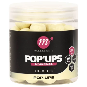 Mainline High Visual Pop-up Crab IB 15 mm - lebegő pop-up 15mm &quot;Crab IB&quot; ízesítésben
