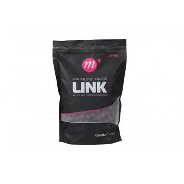Mainline Shelf Life Boilies Link 1kg - bojlik Link ízesítéssel 1 kg-os kiszerelésekben