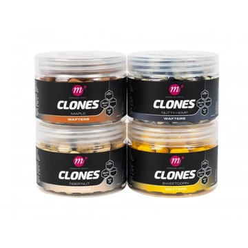 Mainline Clones Pop Ups 13mm Nutty Hemp /Maple/ Sweetcorn/Tiger Nut - 13mm-es pop-up-ok 4 féle ízesítéssel