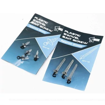 NASH Plastic Swivel Bait Screw 21MM - plasztik menetes csalitüske