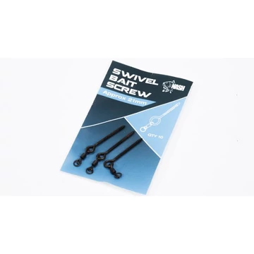 NASH Swivel Bait Screw 21MM - menetes fém csalitüske