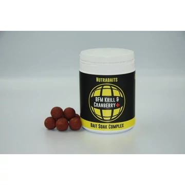 NUTRABAITS Krill & Cranberry + Bait Soak Complex 250ML - rák & áfonya folyékony koncentrátum
