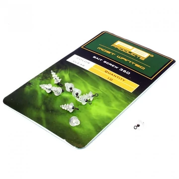 PB Products 360 Bait Screw "Clear" - csalicsavar "áttetsző" szíben