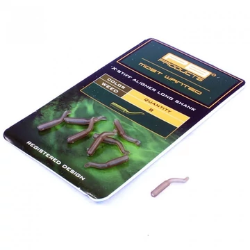 PB Products X Stiff Aligner Short Shank "Silt" - rövid zsugorcső helyettesítő horogbefordító "iszap" színben
