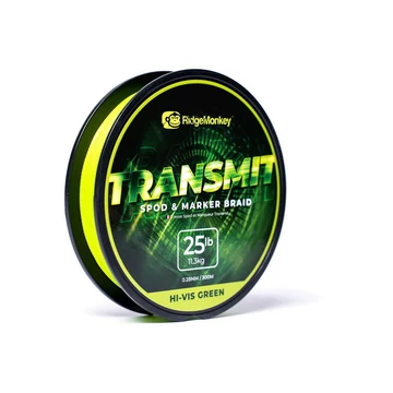 RidgeMonkey Transmit Spod and Marker Braid 25lb - fonott zsinór 300m
