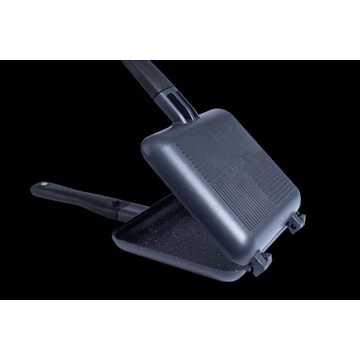 RidgeMonkey Connect Sandwich Toaster Granite Edition XL - nagy méretű szendvics sütő evőeszközzel